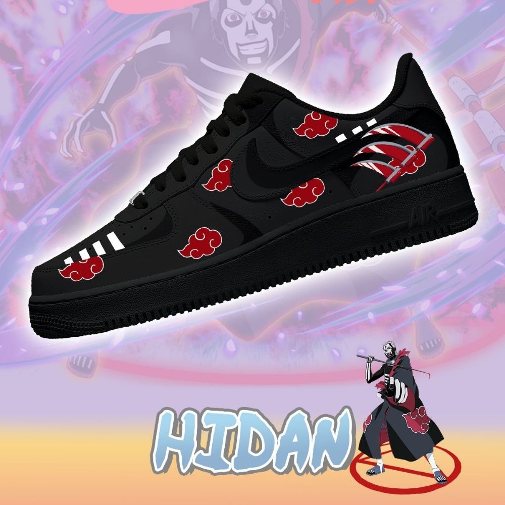 Akatsuki Hidan No.1 Naruto AF1 Shoes - Sneakatelier