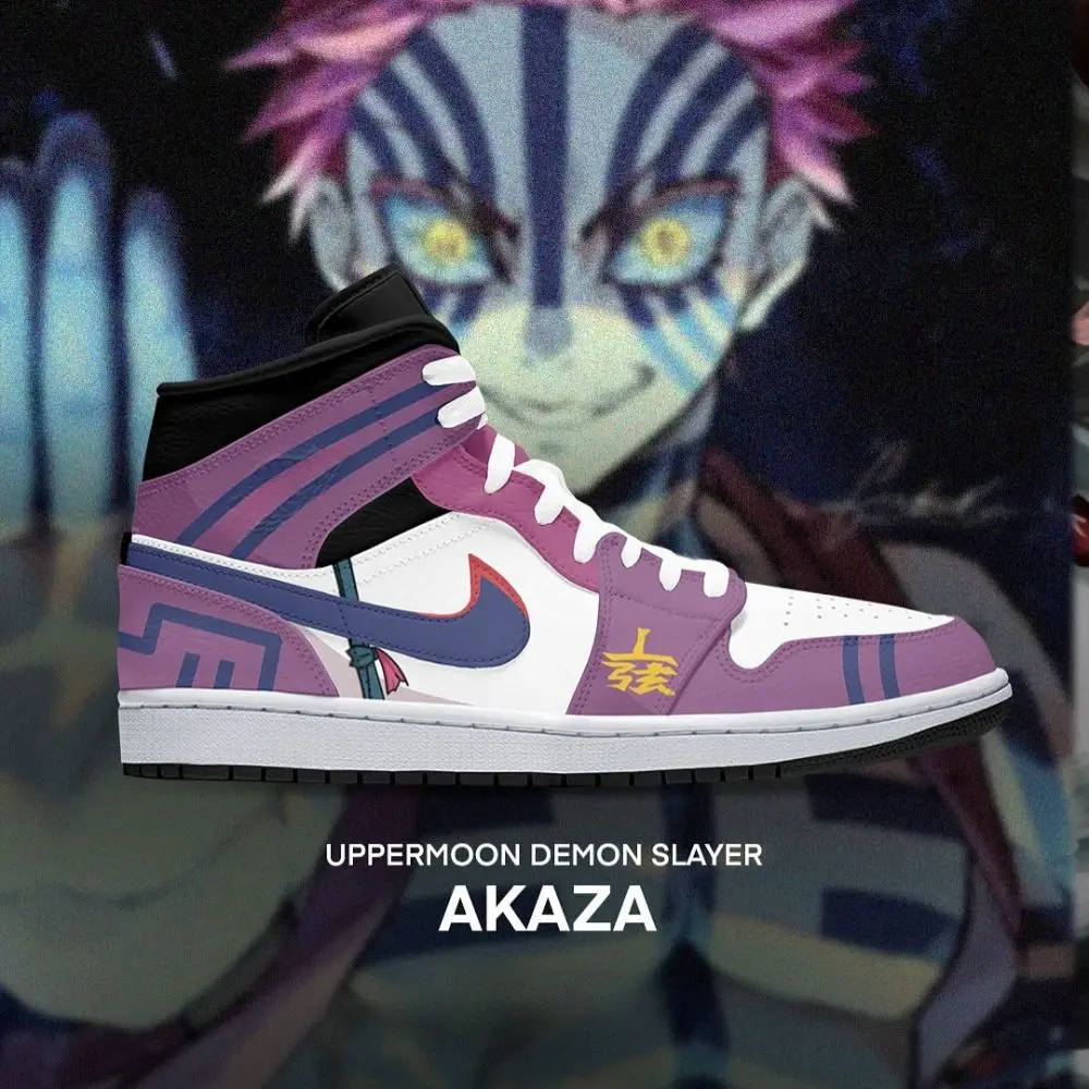Akaza Demon Slayer Limited High Top Shoes - Shoesmates Akaza Demon Slayer Limited High Top Shoes - Sneakatelier Sneakatelier