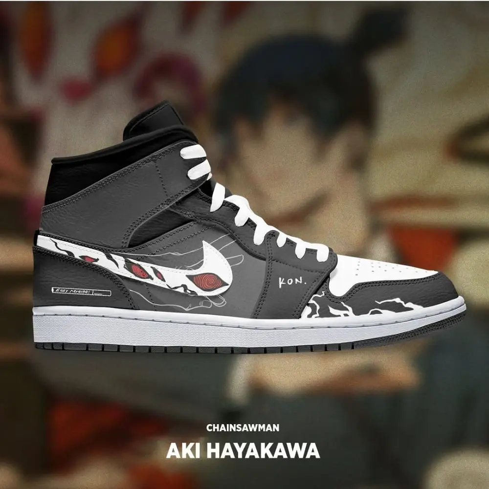 Aki Hayakawa Chainsaw Man Limited High Top Shoes - Sneakatelier