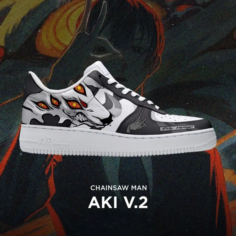 Aki V.2 Chaisaw Man Edition Low Top Shoes - Sneakatelier