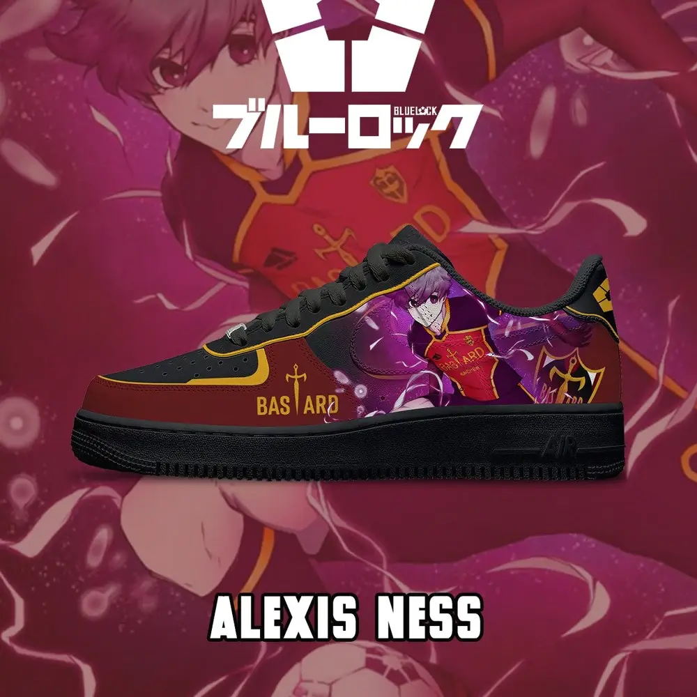 Alexis Ness V.1 Blue Lock Low Top Shoes - Sneakatelier