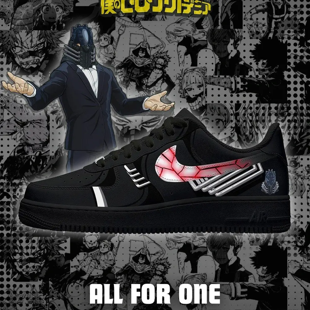 All For One My Hero Academia New Low Top Shoes - Shoesmates All For One My Hero Academia New Low Top Shoes - Sneakatelier Sneakatelier