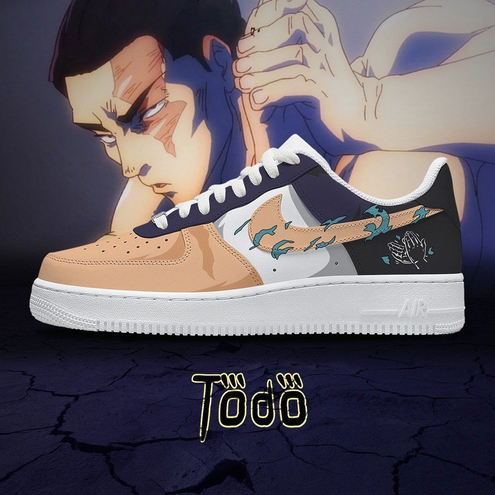 Aoi Todo No.1 Jujutsu Kaisen AF1 Shoes - Sneakatelier