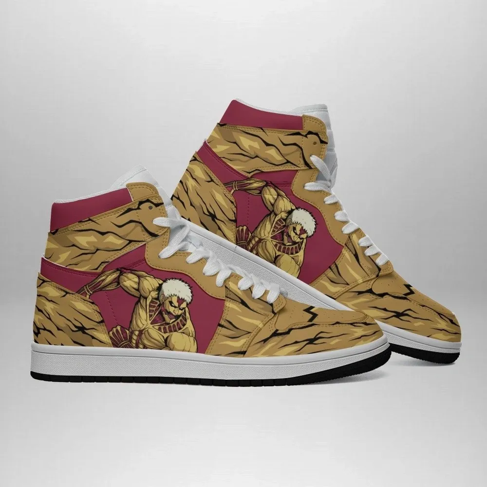 Armored Titan Attack On Titan Custom High Top Shoes - Shoesmates Armored Titan Attack On Titan Custom High Top Shoes - Sneakatelier Sneakatelier