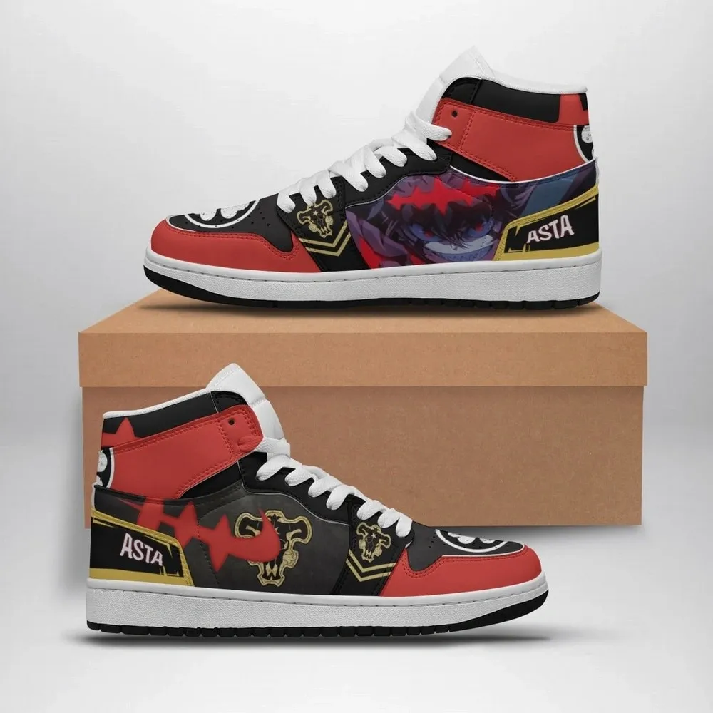 Asta Black Cover Special High Top Shoes - Sneakatelier