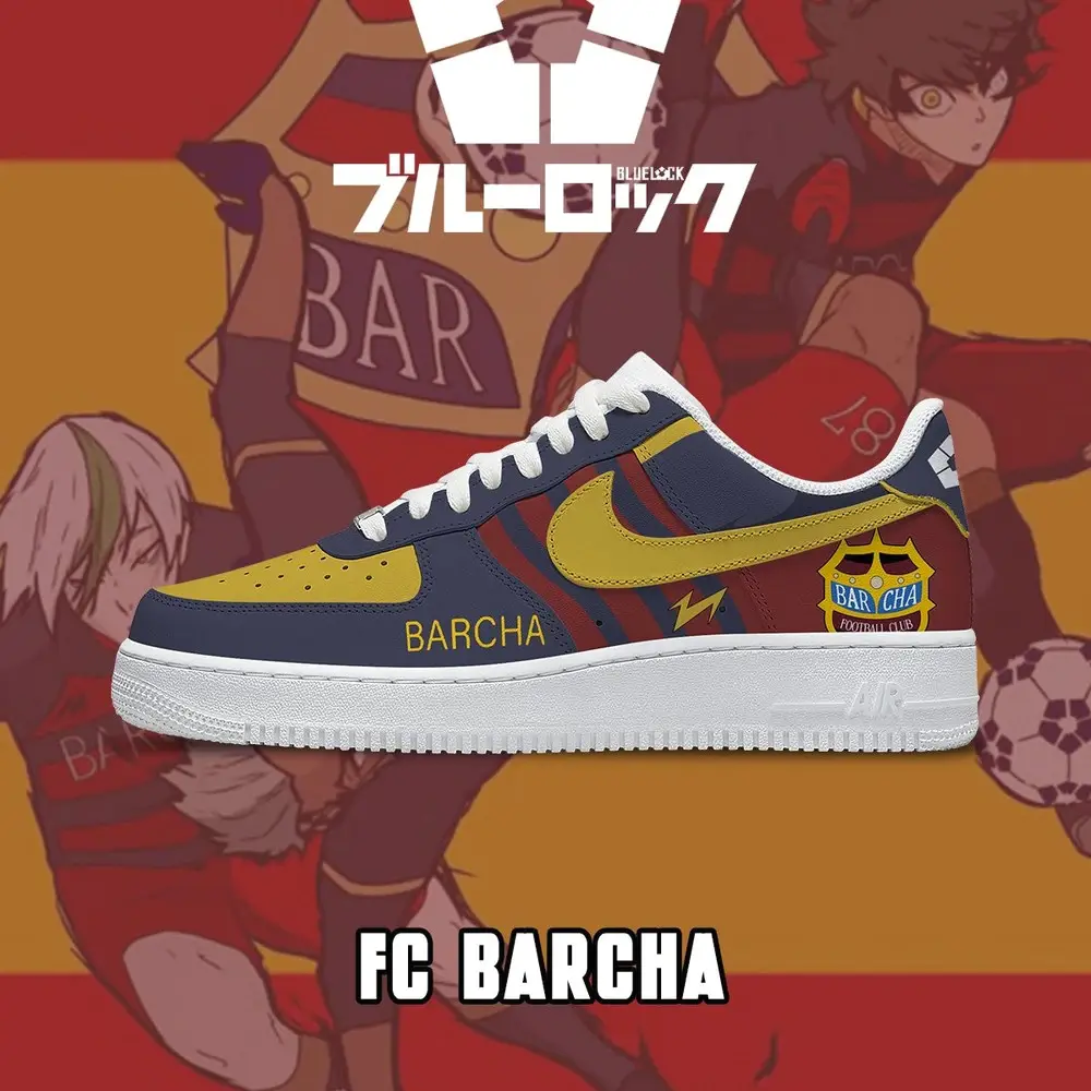 Barcha V.1 Blue Lock Low Top Shoes - Shoesmates Barcha V.1 Blue Lock Low Top Shoes - Sneakatelier Sneakatelier