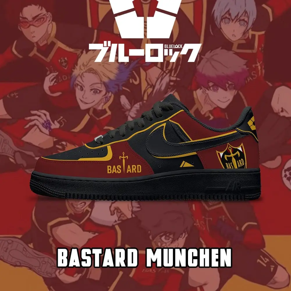 Bastard Munchen V.1 Blue Lock Low Top Shoes - Sneakatelier
