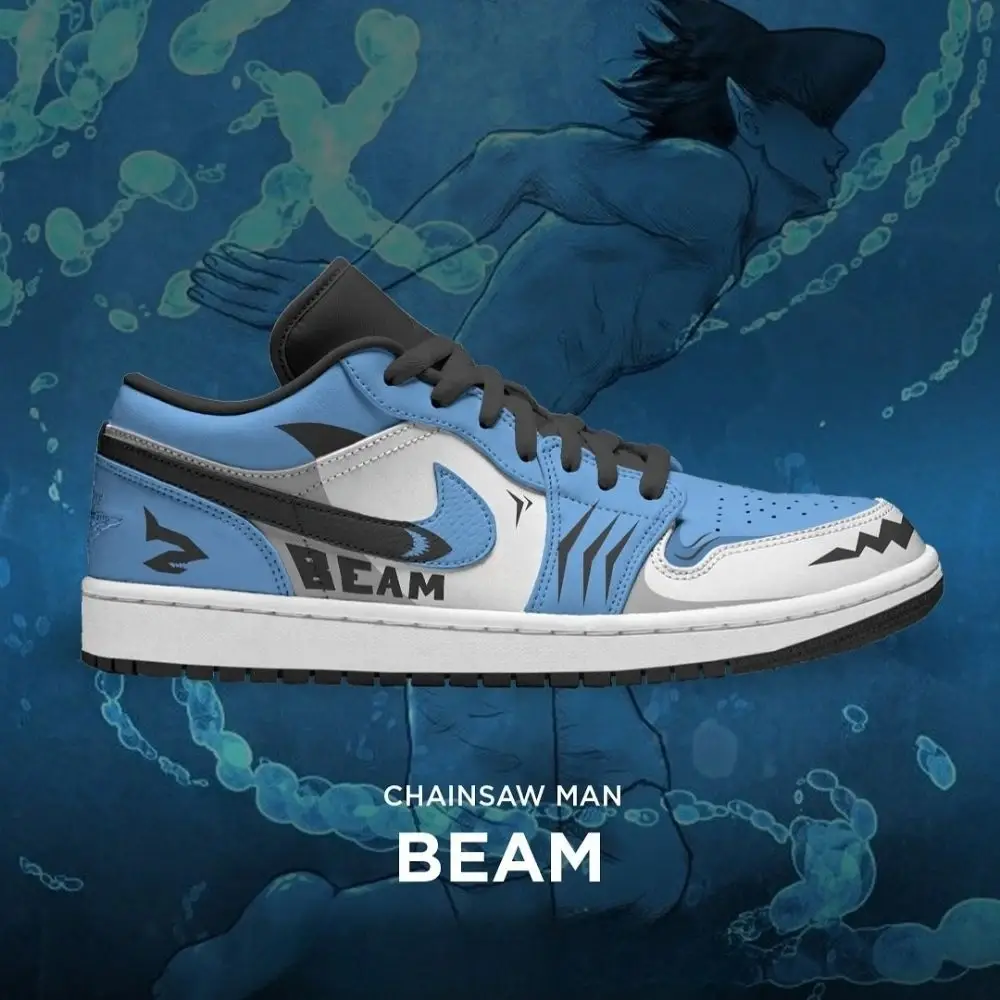 Beam Chaisaw Man Edition Low Top Shoes - Sneakatelier