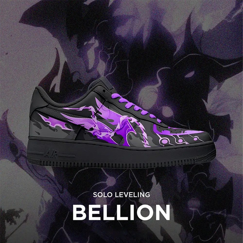 Bellion Solo Leveling Special Low Top Shoes - Sneakatelier