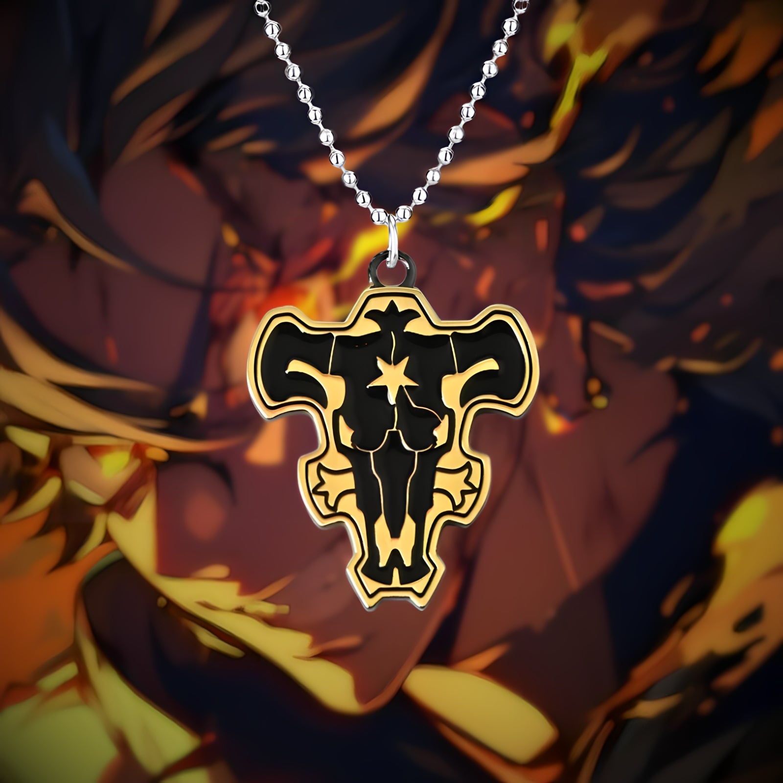 Black Clover Necklace Black Clover Necklace Sneakatelier