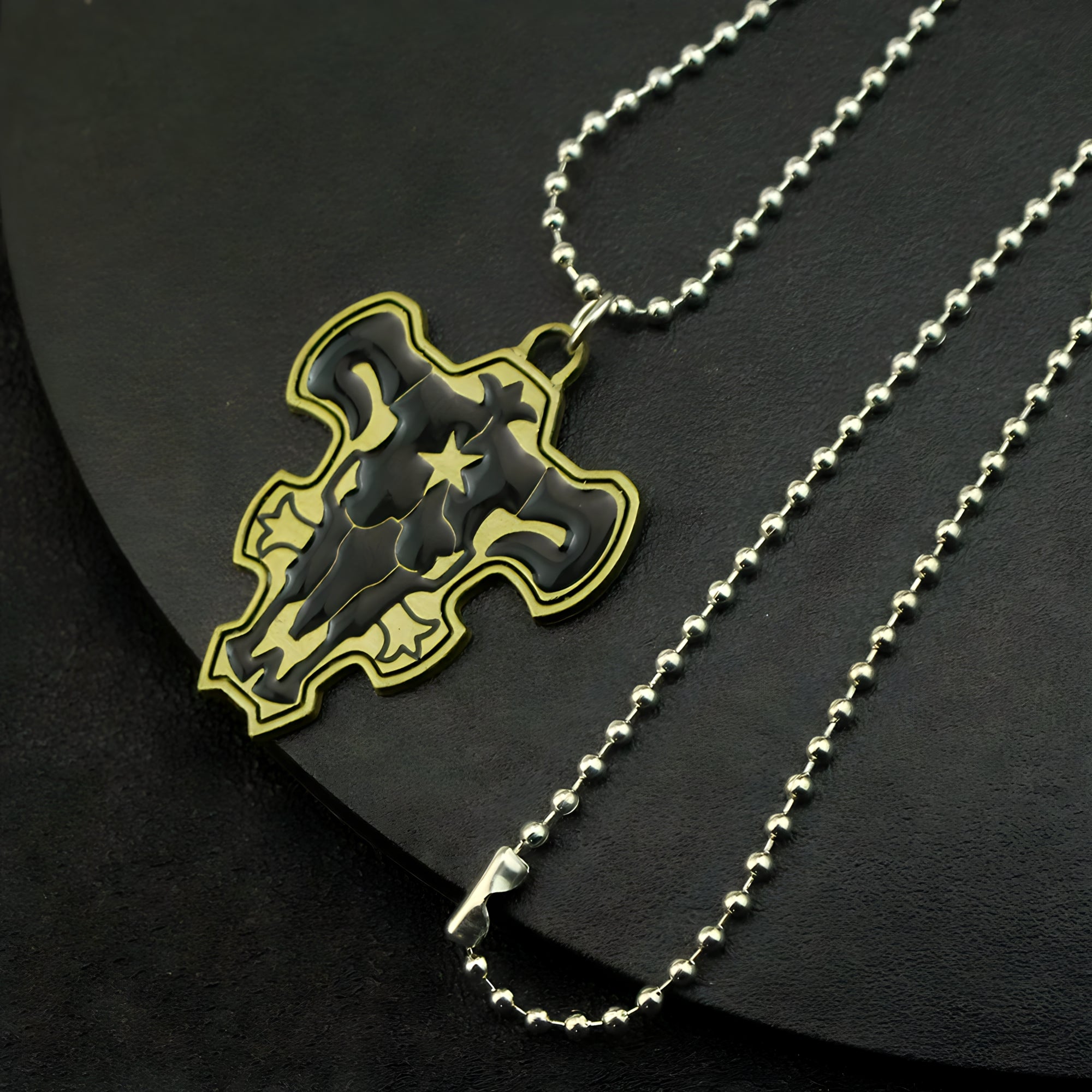 Black Clover Necklace Black Clover Necklace Sneakatelier