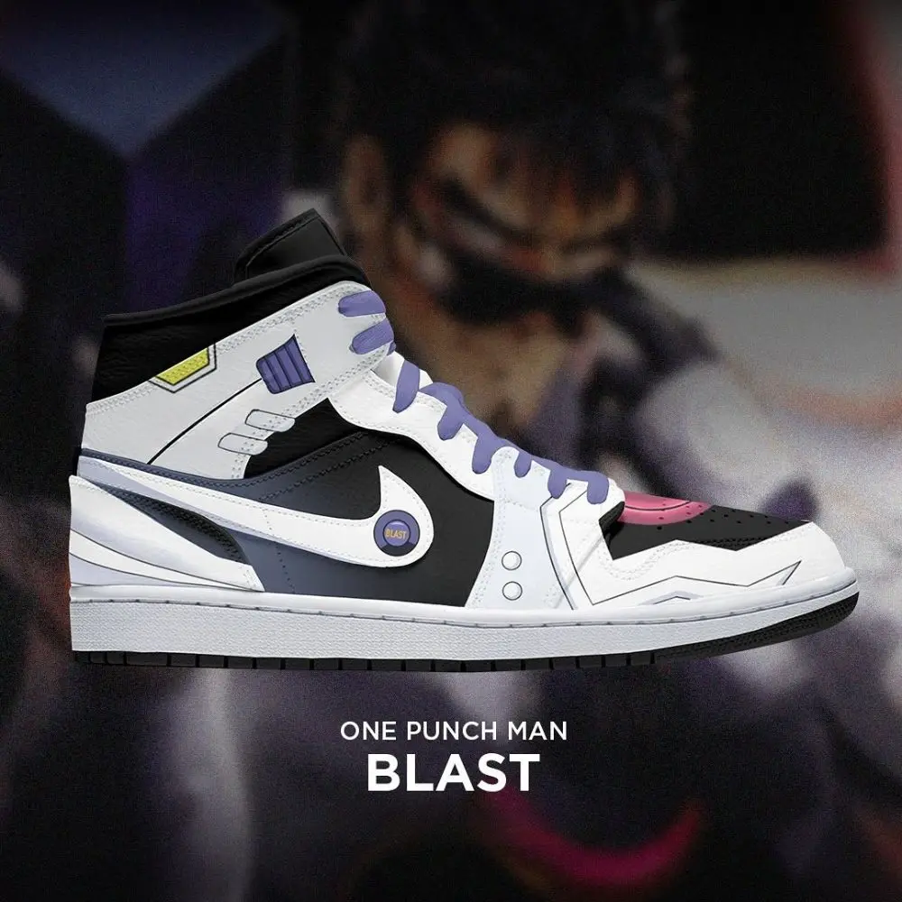 Blast One Punch Man High Top Shoes - Shoesmates Blast One Punch Man High Top Shoes - Sneakatelier Sneakatelier