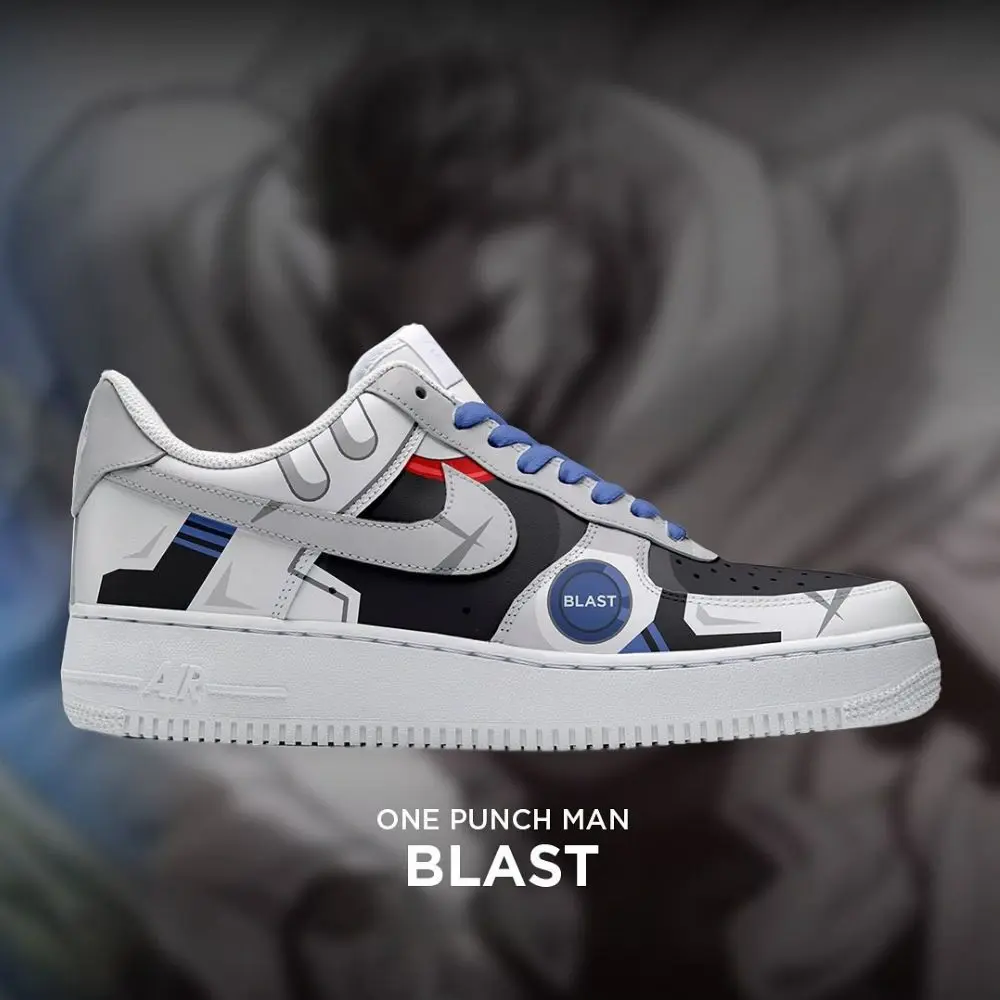 Blast One Punch Man Low Top Shoes - Shoesmates Blast One Punch Man Low Top Shoes - Sneakatelier Sneakatelier