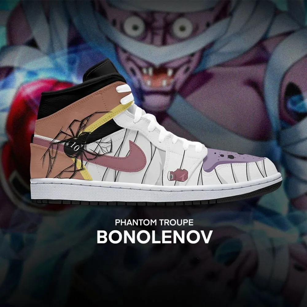 Bonolenov Hunter x Hunter Custom High Top Shoes - Sneakatelier