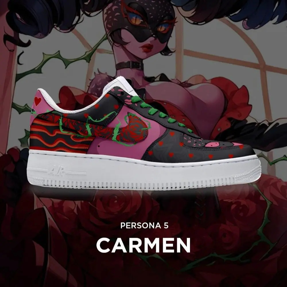 Carmen Persona 5 Edition Low Top Shoes - Sneakatelier