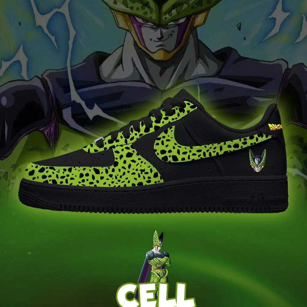 Cell Dragon Ball Edition Low Top Shoes - Sneakatelier