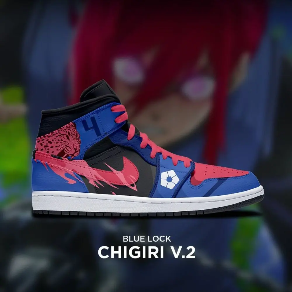 Chigiri Blue Lock Limited High Top Shoes - Sneakatelier