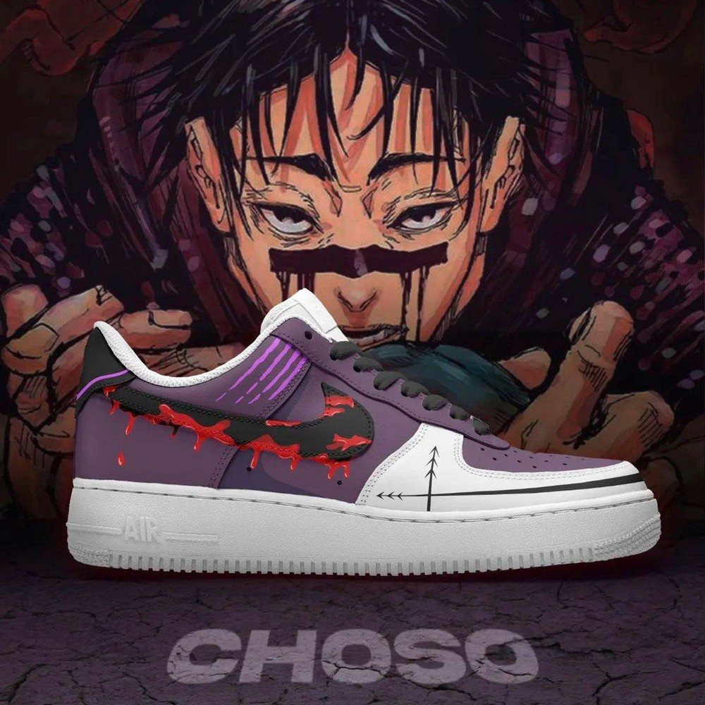 Choso Jujutsu Kaisen AF1 Shoes - Shoesmates Choso Jujutsu Kaisen AF1 Shoes - Sneakatelier Sneakatelier