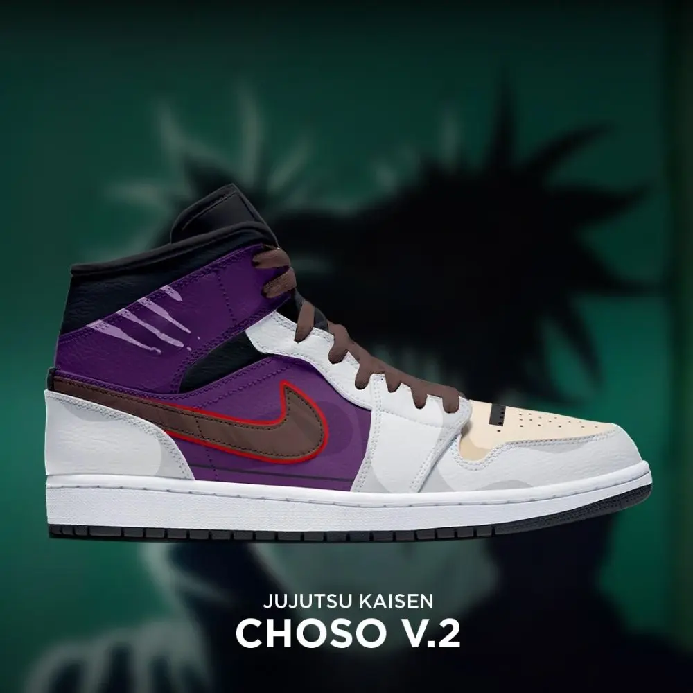 Choso V.2 Jujutsu Kaisen Special High Top Shoes - Sneakatelier