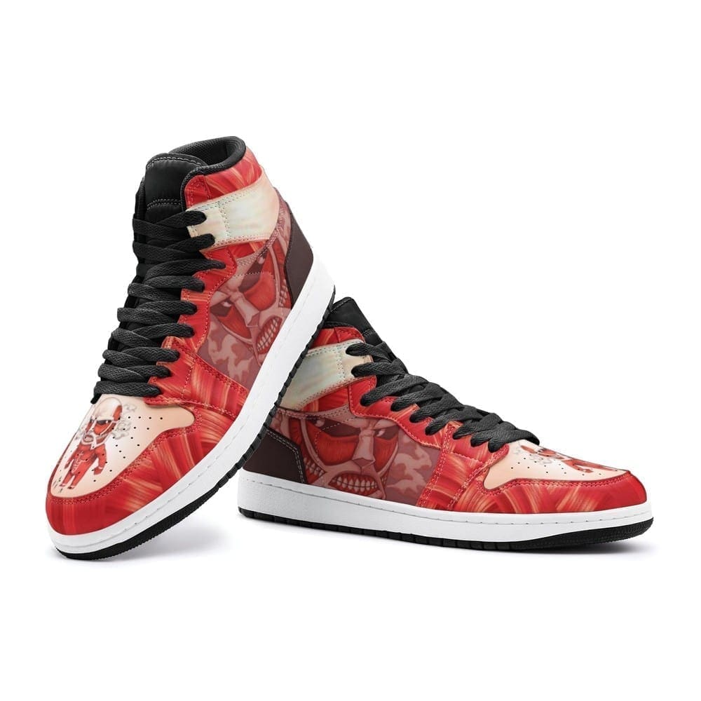 Colossal Titan Shingeki No Kyojin Air Jordan 1 High Top Shoes Colossal Titan Shingeki No Kyojin Air Jordan 1 High Top Shoes Sneakatelier