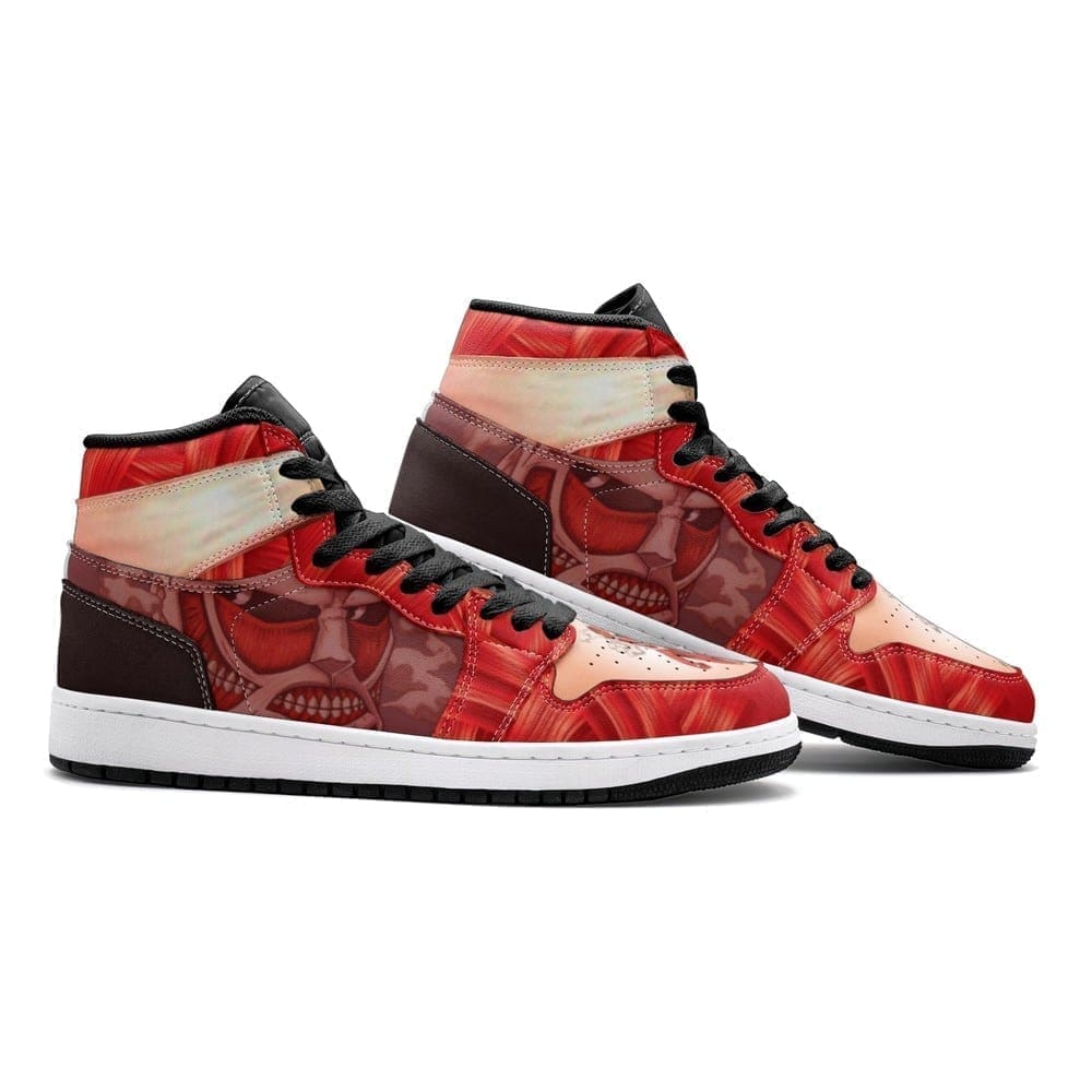 Colossal Titan Shingeki No Kyojin Air Jordan 1 High Top Shoes Colossal Titan Shingeki No Kyojin Air Jordan 1 High Top Shoes Sneakatelier