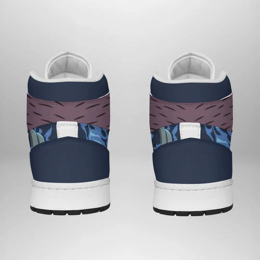 Dabi Blue Flame My Hero Academia Special High Top Shoes - Shoesmates Dabi Blue Flame My Hero Academia Special High Top Shoes - Sneakatelier Sneakatelier