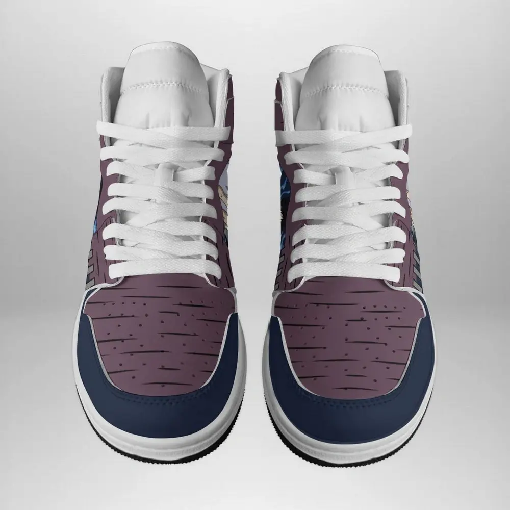 Dabi Blue Flame My Hero Academia Special High Top Shoes - Shoesmates Dabi Blue Flame My Hero Academia Special High Top Shoes - Sneakatelier Sneakatelier