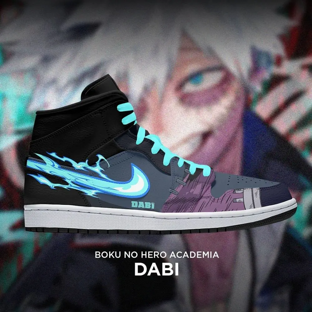 Dabi Boku No Hero Academia High Top Shoes - Sneakatelier