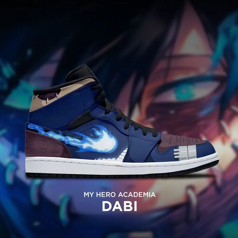 Dabi My Hero Academia Edition High Top Shoes - Sneakatelier