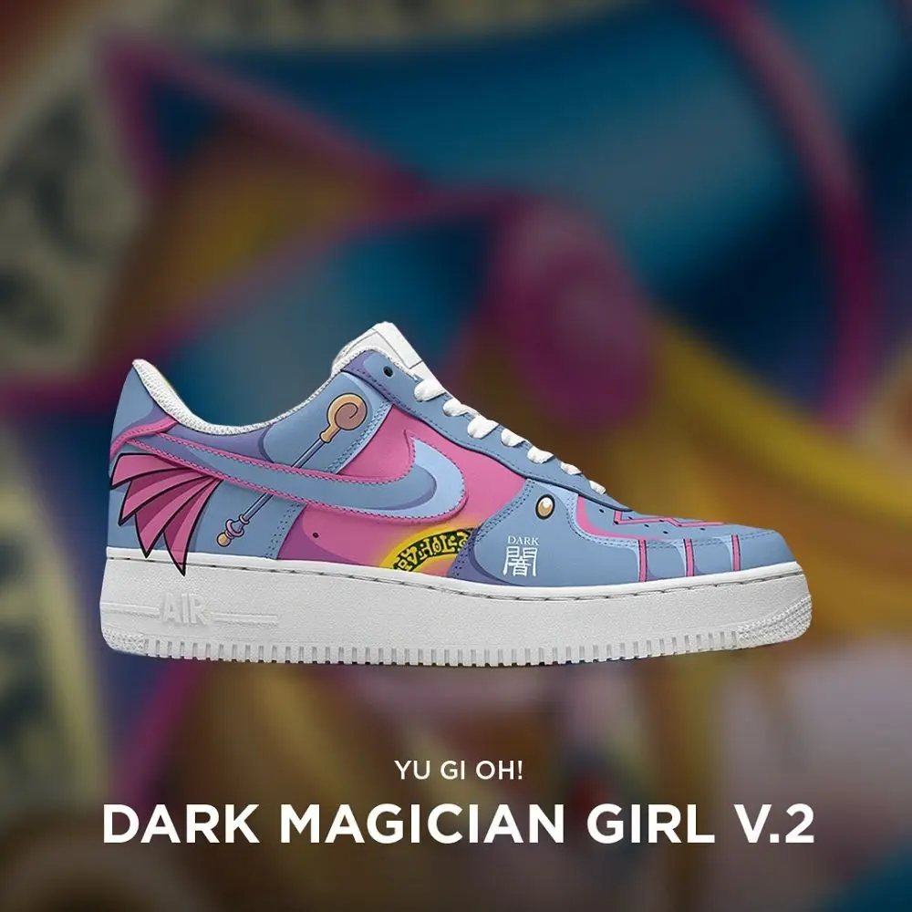 Dark Magician Girl V.2 Yu-Gi-Oh Edition Low Top Shoes - Sneakatelier