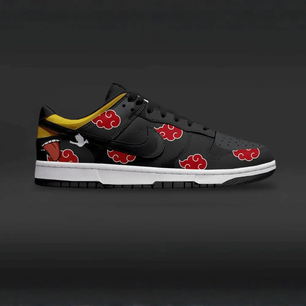 Deidara Akatsuki Naruto Edition Low Top Shoes - Sneakatelier