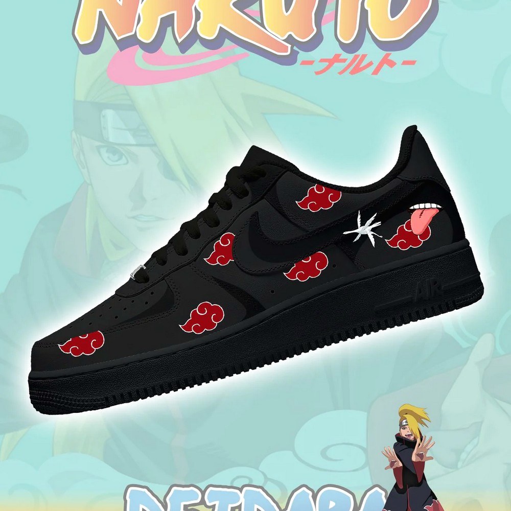 Deidara No.2 Akatsuki AF1 Shoes - Shoesmates Deidara No.2 Akatsuki AF1 Shoes - Sneakatelier Sneakatelier