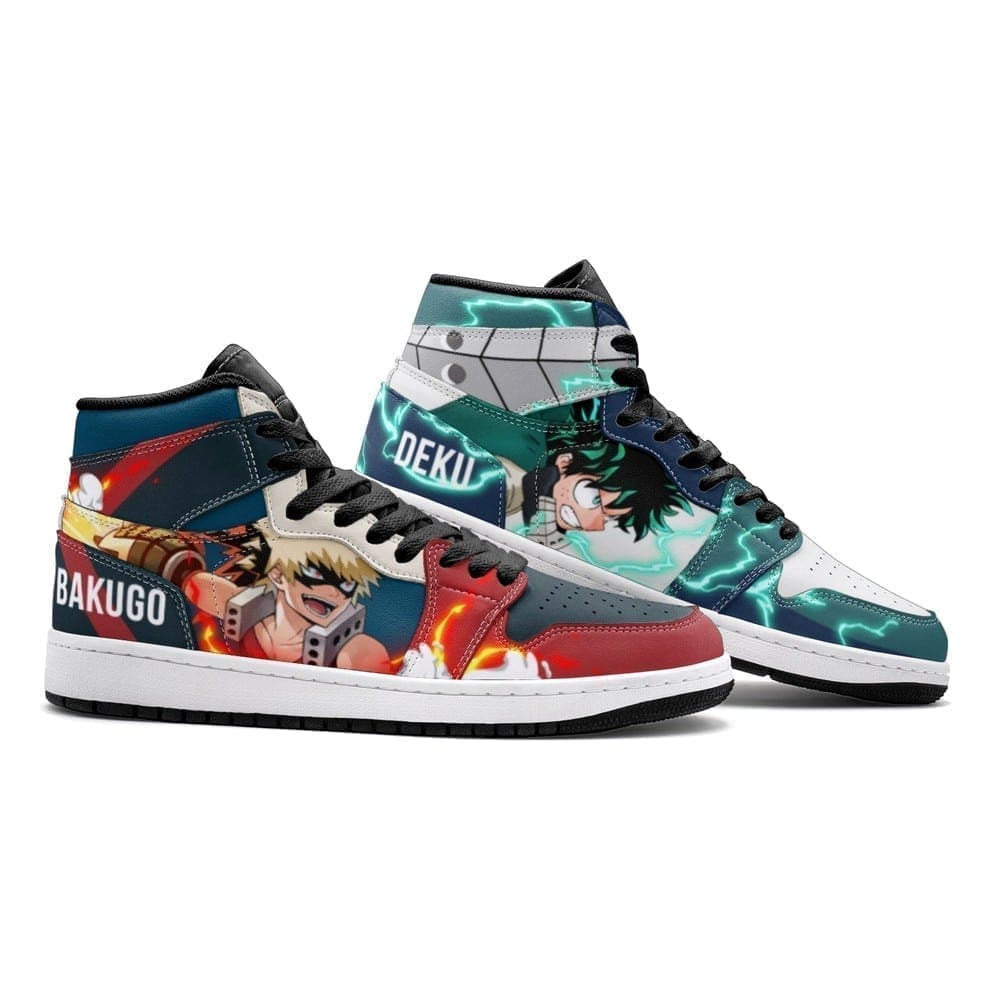 Deku And Bakugo My Hero Air Jordan 1 High Top Shoes Deku And Bakugo My Hero Air Jordan 1 High Top Shoes Sneakatelier