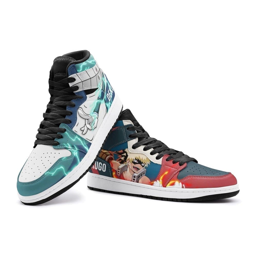 Deku And Bakugo My Hero Air Jordan 1 High Top Shoes Deku And Bakugo My Hero Air Jordan 1 High Top Shoes Sneakatelier