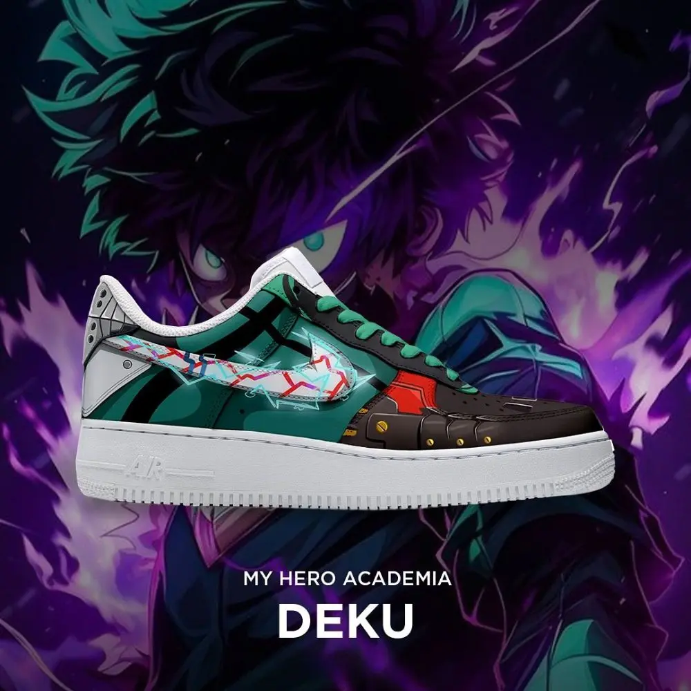 Deku My Hero Academia Edition Low Top Shoes - Sneakatelier