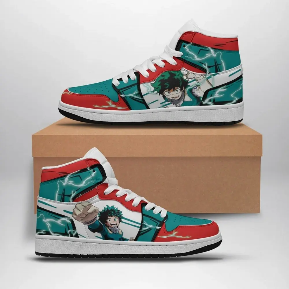 Deku My Hero Academia Special High Top Shoes - Sneakatelier