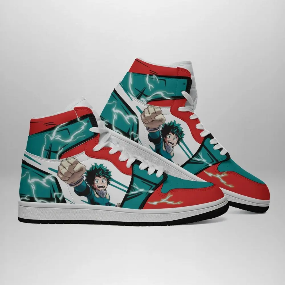 Deku My Hero Academia Special High Top Shoes - Shoesmates Deku My Hero Academia Special High Top Shoes - Sneakatelier Sneakatelier