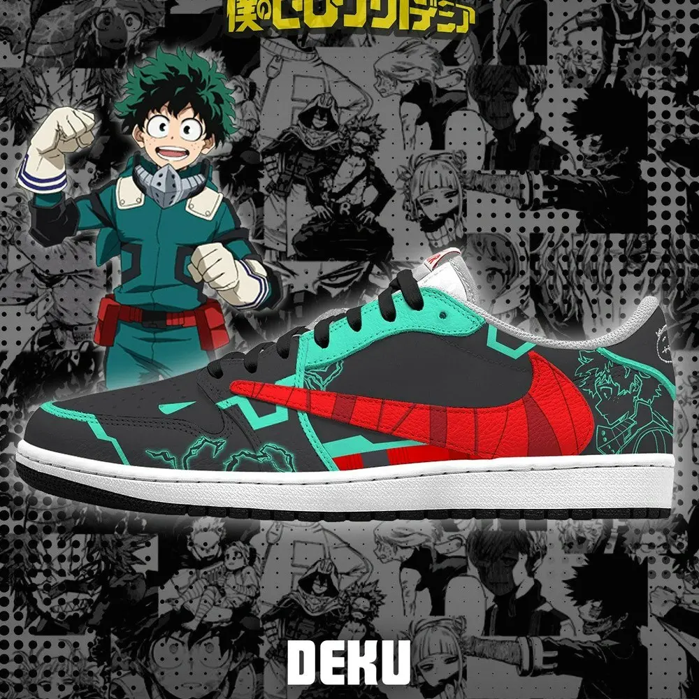 Deku V.1 My Hero Academia New Low Top Shoes - Shoesmates Deku V.1 My Hero Academia New Low Top Shoes - Sneakatelier Sneakatelier