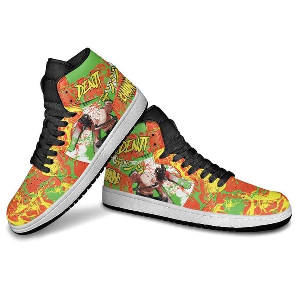 Denji Chainsaw Man AJ1 Shoes - Shoesmates Denji Chainsaw Man AJ1 Shoes - Sneakatelier Sneakatelier