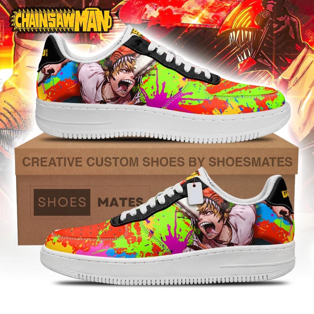 Denji Chainsaw Man NAF Shoes - Shoesmates Denji Chainsaw Man NAF Shoes - Sneakatelier Sneakatelier