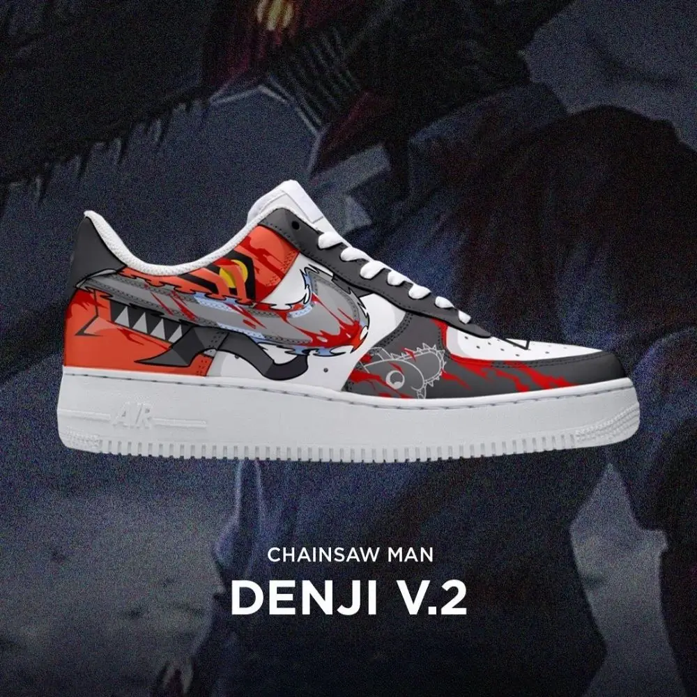 Denji V.2 Chaisaw Man Edition Low Top Shoes - Sneakatelier