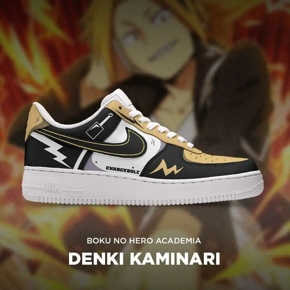 Denki Kaminari Boku No Hero Academia Low Top Shoes - Shoesmates Denki Kaminari Boku No Hero Academia Low Top Shoes - Sneakatelier Sneakatelier