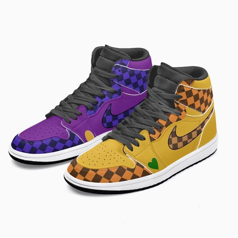 Dio Brando vs Jotaro Kujo Air Jordan 1 High Top Shoes Dio Brando vs Jotaro Kujo Air Jordan 1 High Top Shoes Sneakatelier