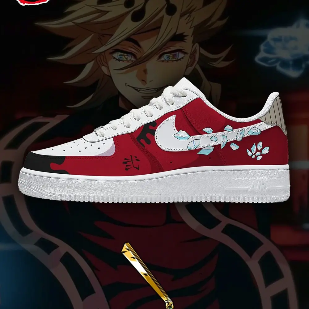 Doma Demon Slayer Special Design Low Top Shoes - Sneakatelier