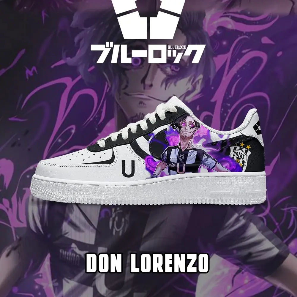 Don Lorenzo V.1 Blue Lock Low Top Shoes - Sneakatelier
