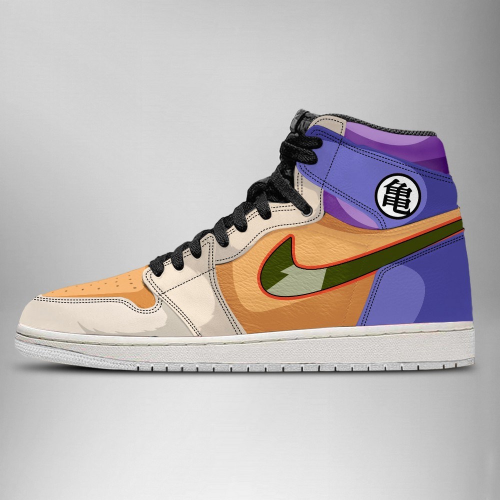 Dragon Ball Kame Roshi AJ1 High Top Shoes SMDBKR01 - Sneakatelier