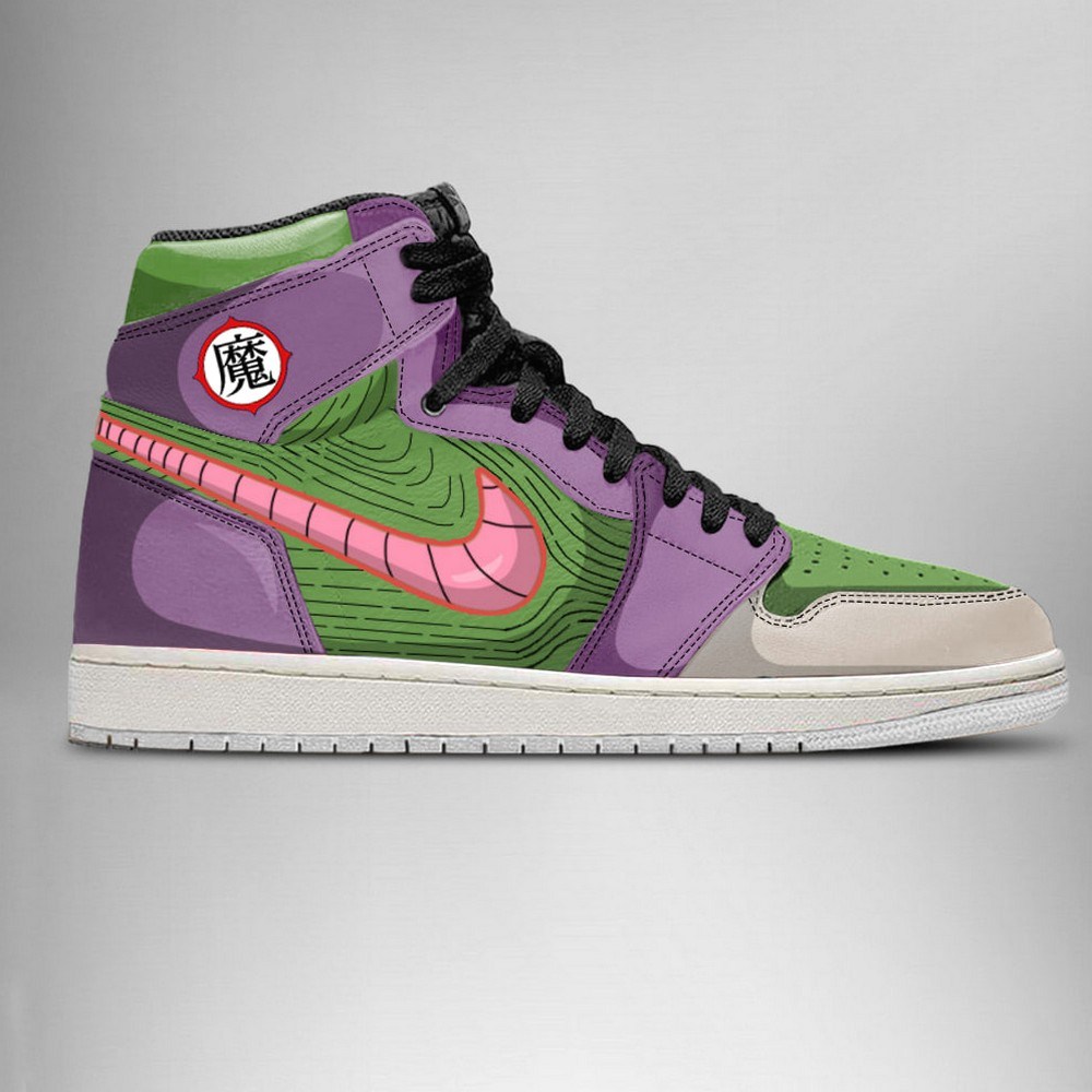 Dragon Ball Piccolo AJ1 High Top Shoes SMDBPA03 - Shoesmates Dragon Ball Piccolo AJ1 High Top Shoes SMDBPA03 - Sneakatelier Sneakatelier