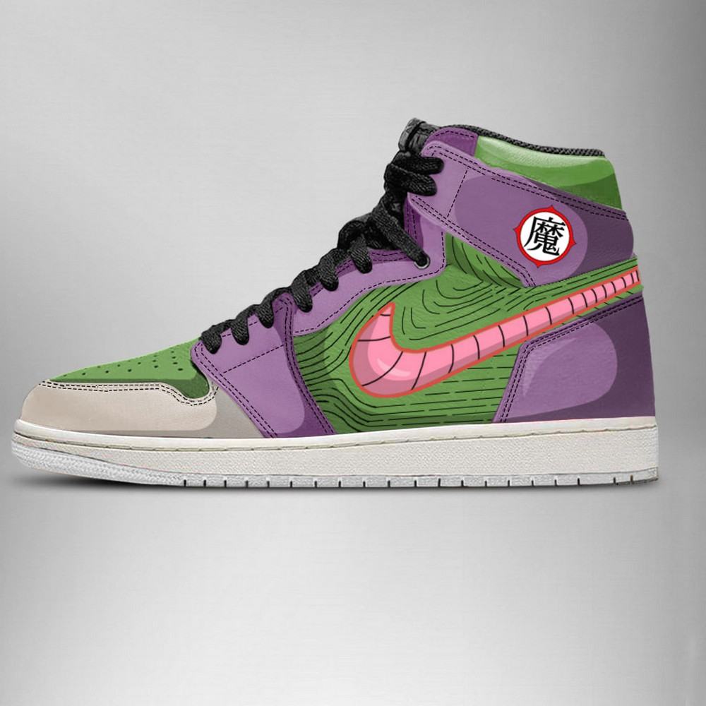 Dragon Ball Piccolo AJ1 High Top Shoes SMDBPA03 - Shoesmates Dragon Ball Piccolo AJ1 High Top Shoes SMDBPA03 - Sneakatelier Sneakatelier