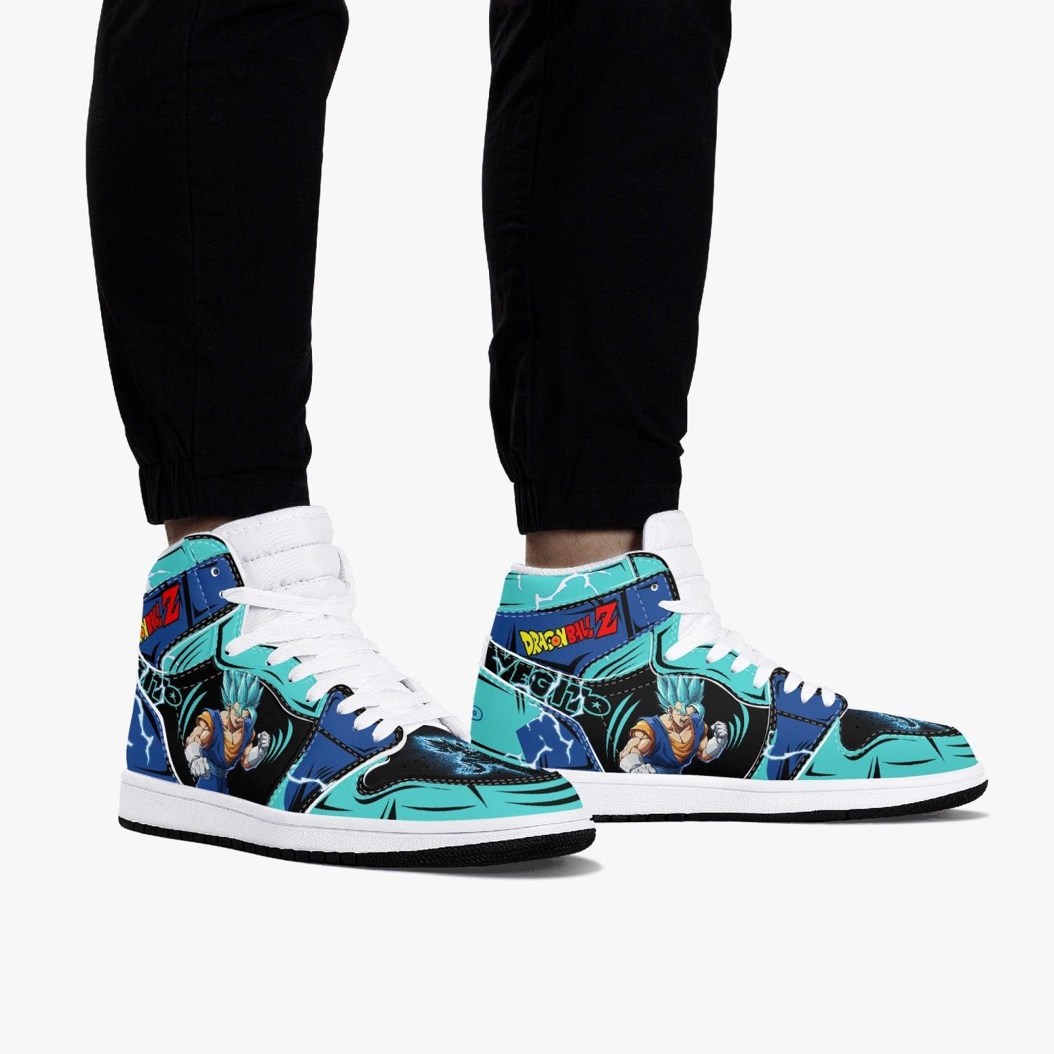 Dragon Ball Super Dbz Vegito Saiyan Blue AJ1 High Top Shoes - Shoesmates Dragon Ball Super Dbz Vegito Saiyan Blue AJ1 High Top Shoes - Sneakatelier Sneakatelier