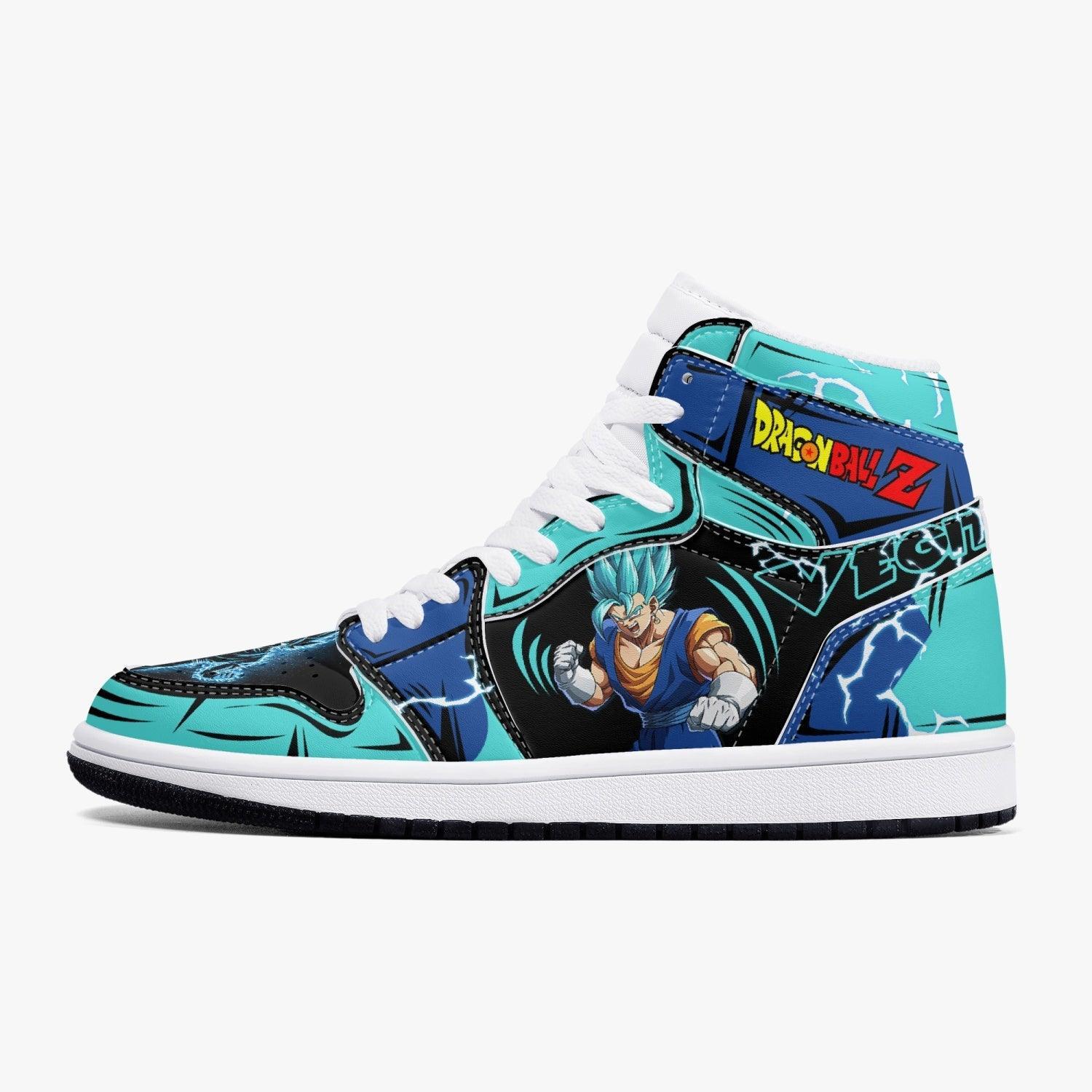 Dragon Ball Super Dbz Vegito Saiyan Blue AJ1 High Top Shoes - Shoesmates Dragon Ball Super Dbz Vegito Saiyan Blue AJ1 High Top Shoes - Sneakatelier Sneakatelier